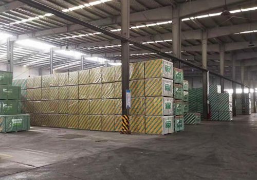 泰山石膏有限公司生产的产品。泰山石膏（甘肃）有限公司供图