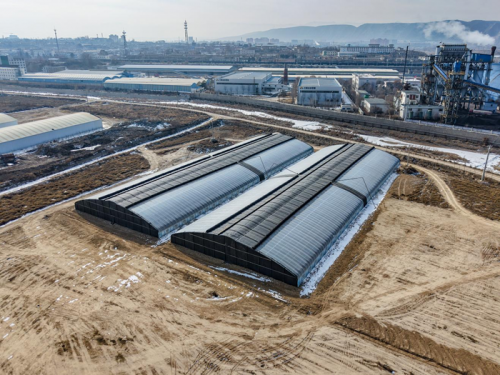 智能育苗大棚。榆中县委宣传部供图